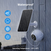 Loofae Solar Panel for Outdoor Spotlight Cam