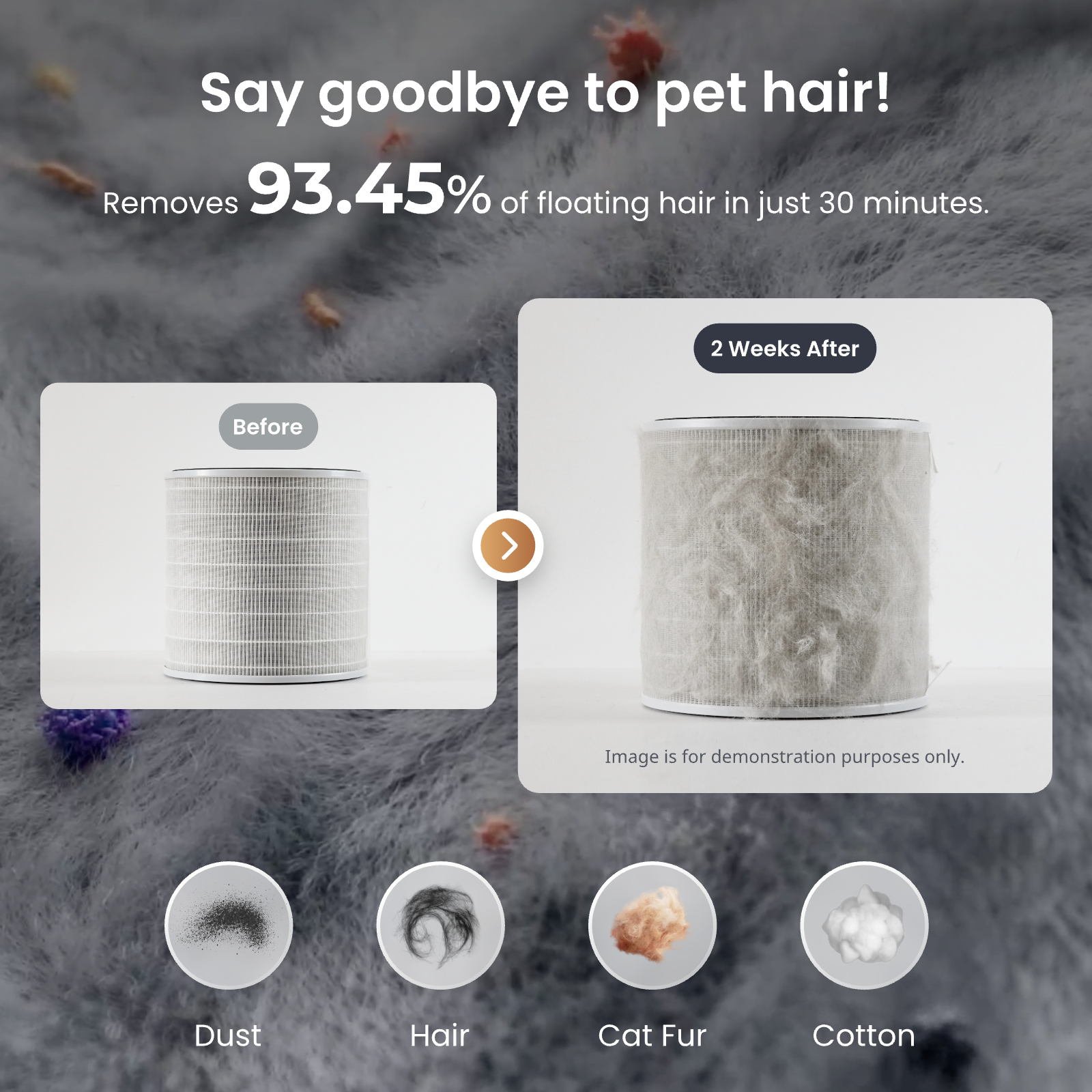 Loofae Air Purifier Filter