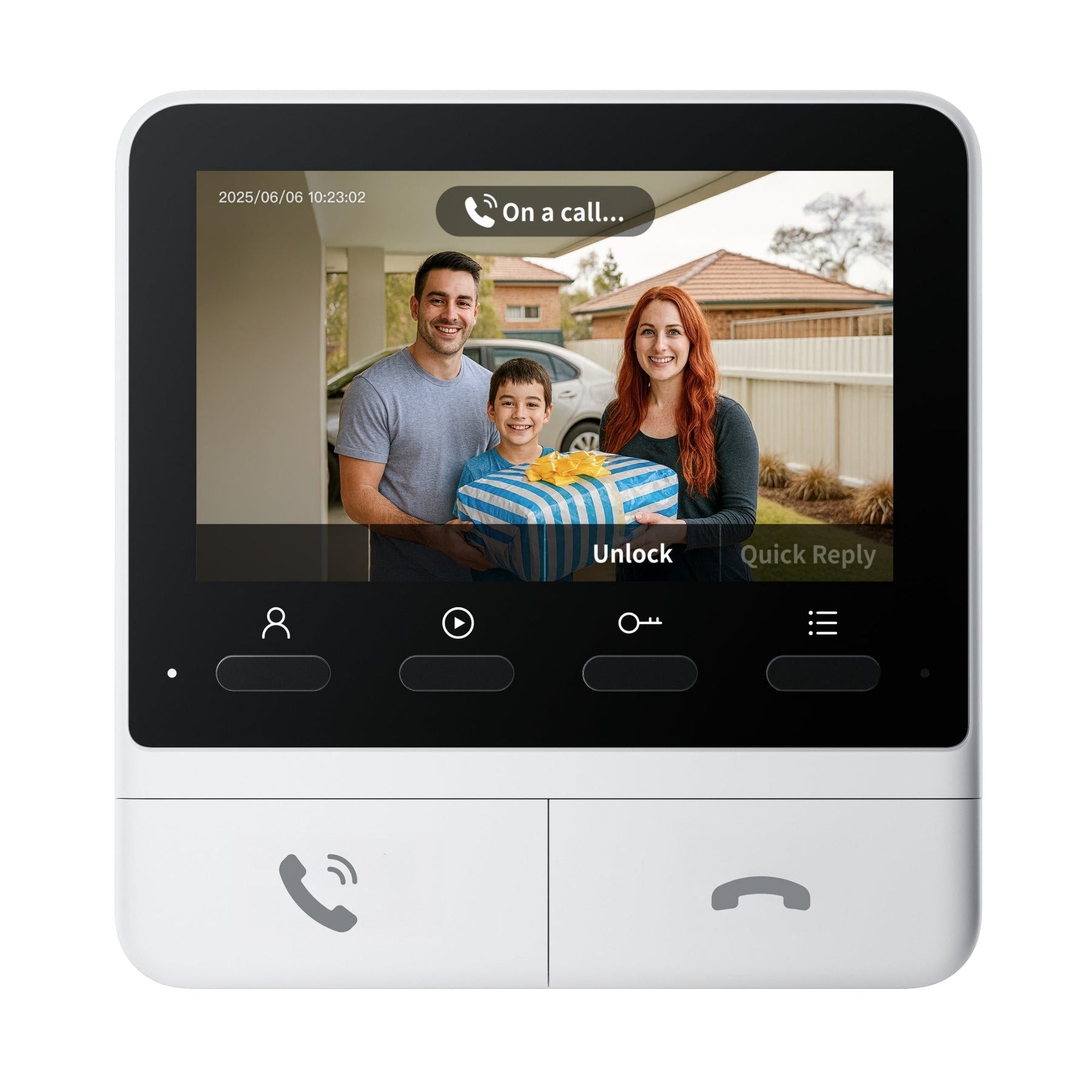 Loofae Smart Video Doorbell Add-on Monitor
