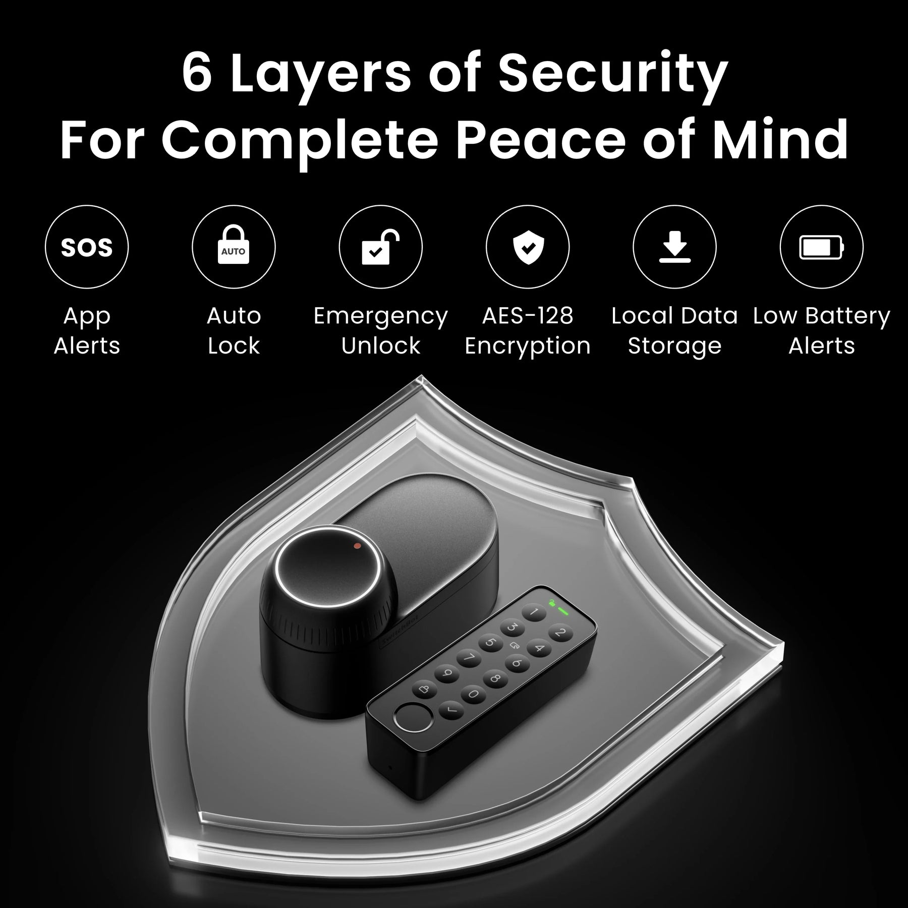 Loofae Lock Ultra Touch Doorbell Combo