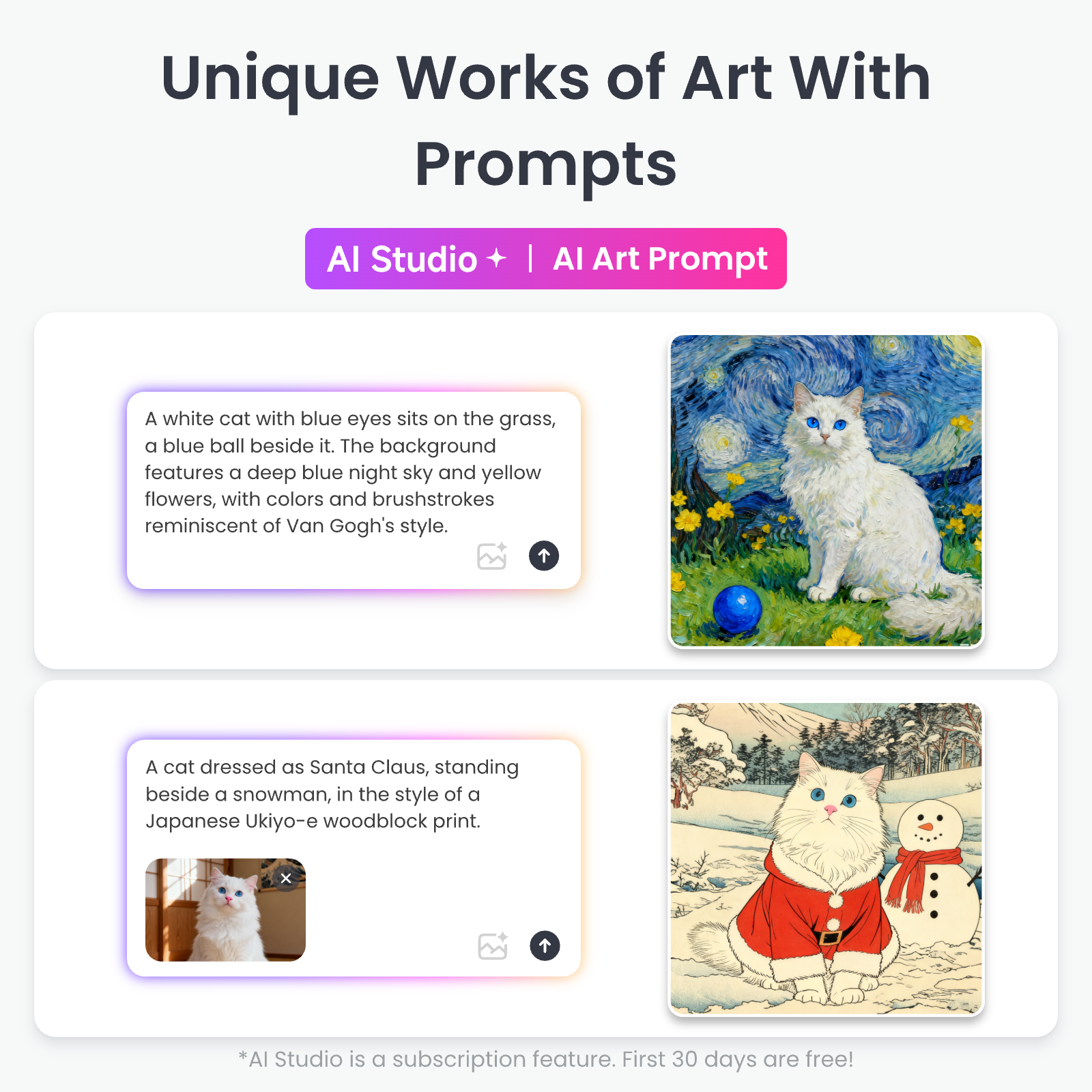 Loofae AI Art Frame Combo