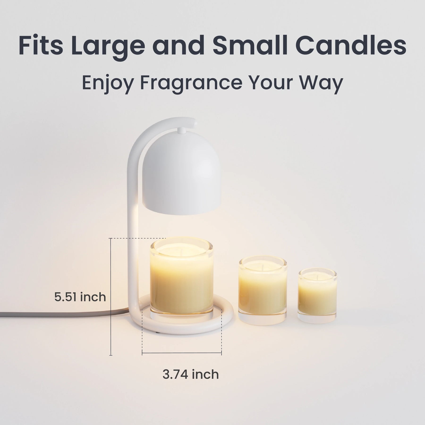 Loofae Candle Warmer Lamp
